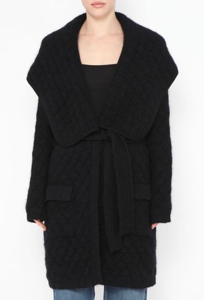 Balmain 2019 Quilted Mohair Cardigan - 1 Balmain 2019 Quilted Mohair Cardigan - 1