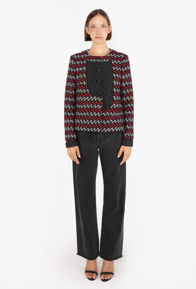 Chanel Tweed Chevron Jacket, 2015 - 2