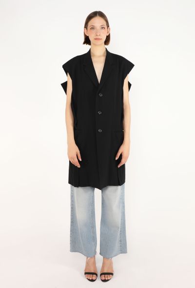 Yohji Yamamoto Tie-Up Cutaway Vest, 1994 - 1