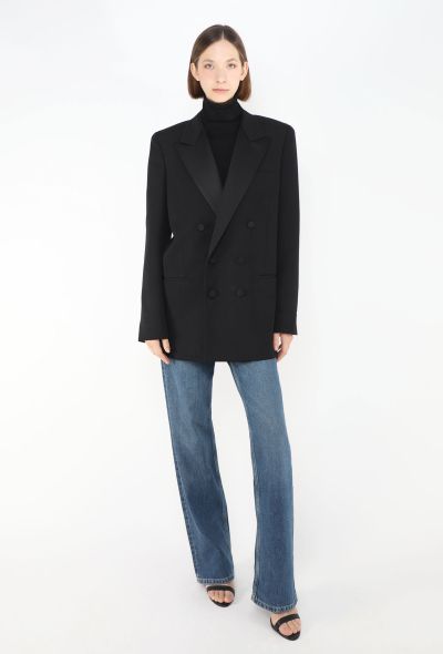 Saint Laurent Pre-Fall 2022 Smoking Tuxedo Blazer - 1