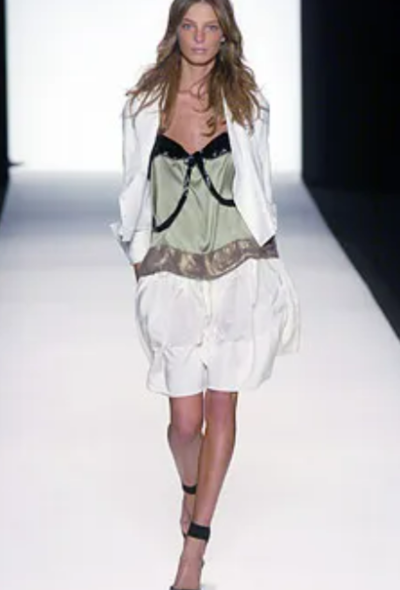                                         S/S 2005 Embellished Silk Top-2