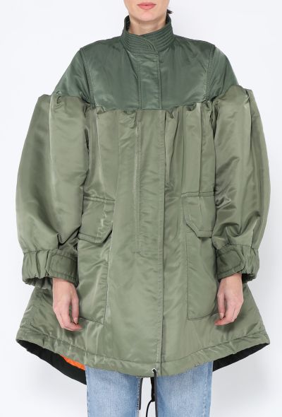 Sacai 2022 Padded Shell-Twill Bomber Jacket - 1