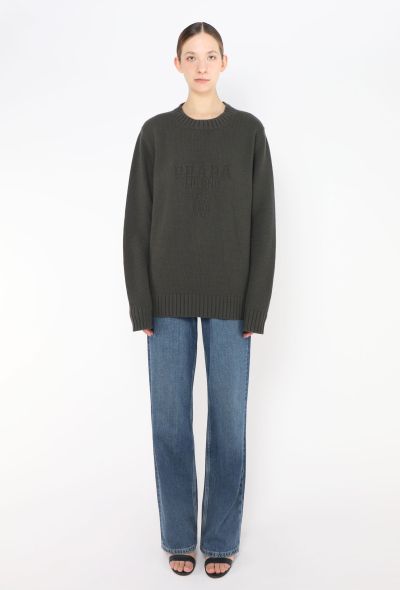 Prada 2023 Cashmere Logo Sweater - 2
