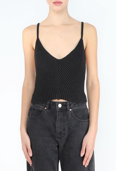 Maison Margiela '90s Ribbed Knit Camisole - 1