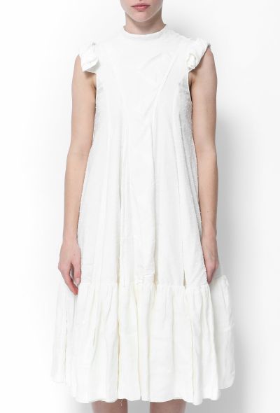                                         Textured Cotton Dress-2