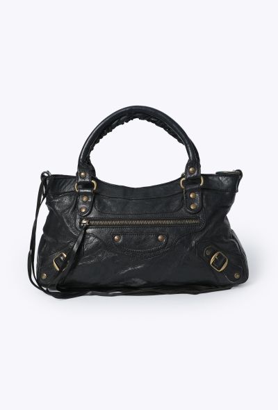 Balenciaga Original 2001 Le Dix City Motorcycle Bag - 1