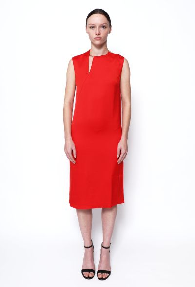 Céline Spring 2014 Scarlet Shift Dress - 1