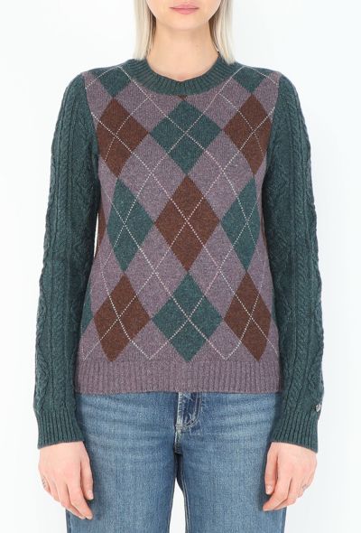 Chanel Pre-Fall 2013 Paris-Edinburgh Argyle Sweater - 1