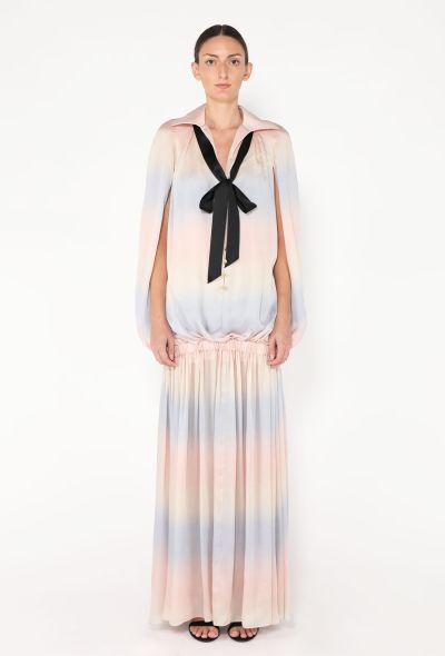 Chanel F/W 2024 Gradient Bow Maxi Dress - 1 Chanel F/W 2024 Gradient Bow Maxi Dress - 1