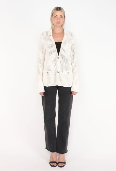 Chanel La Pausa Open-Knit Cardigan, Resort 2019 - 2