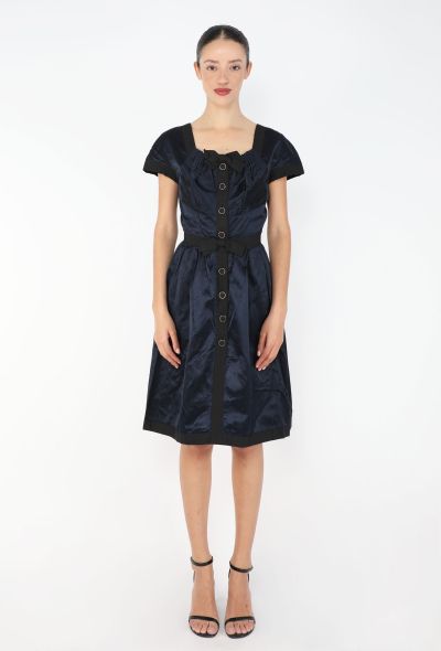 Chanel F/W 1991 Grosgrain Bow Dress - 1