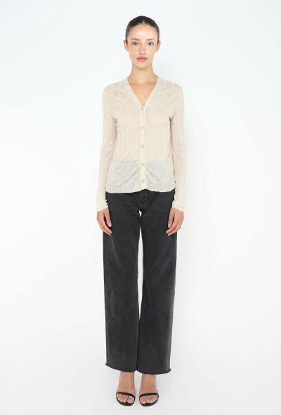 The Row 2023 Dwin Linen Cardigan - 2 The Row 2023 Dwin Linen Cardigan - 2