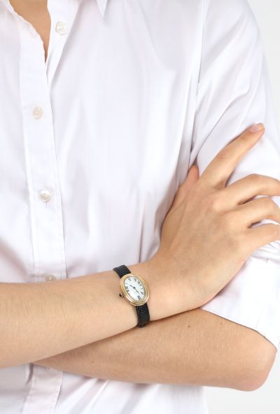 Cartier Vintage Baignoire 'Double Godron' Watch - 2