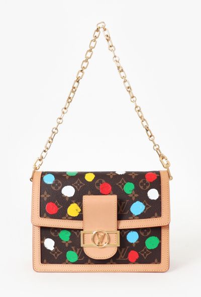Louis Vuitton 2023 x Yayoi Kusama Dauphine MM Bag - 1 Louis Vuitton 2023 x Yayoi Kusama Dauphine MM Bag - 1