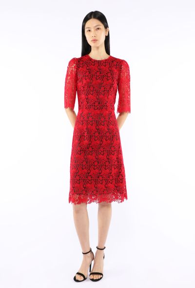 Dolce & Gabbana Lace Sheath Dress - 1