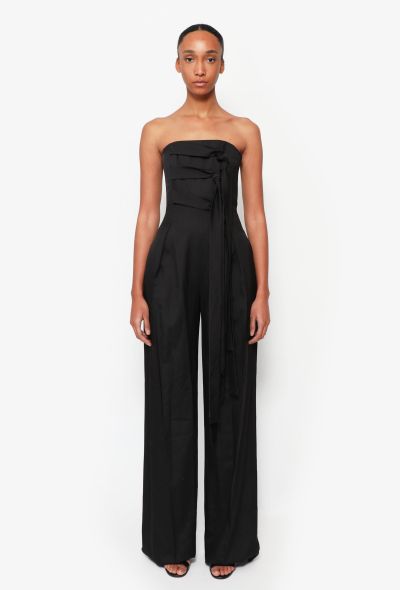                                         2022 Knotted Bustier Jumpsuit-1