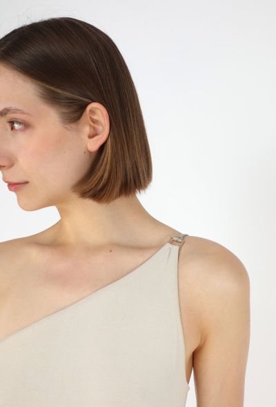 Gucci Horsebit One-Shoulder Dress, 2001 - 2