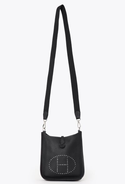 Hermès Black Epsom Mini Evelyne Bag - 1 Hermès Black Epsom Mini Evelyne Bag - 1