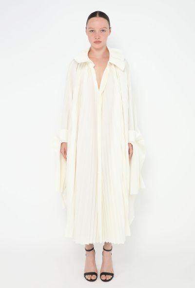 Junya Watanabe S/S 2023 Pleated Cape Dress - 1
