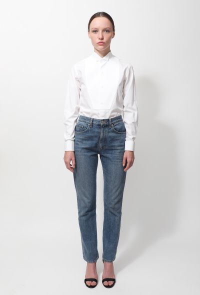 Dior 2008 Textured Bib Shirt - 2 Dior 2008 Textured Bib Shirt - 2