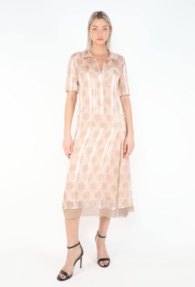 Fendi S/S 2025 Printed Chiffon Dress - 1