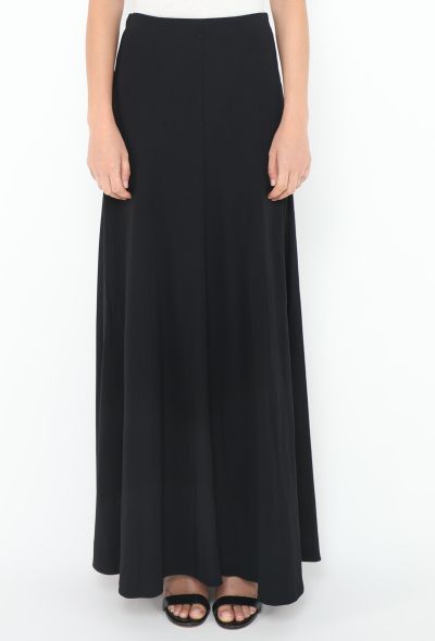 The Row 2023 Frol Crêpe Maxi Skirt - 2