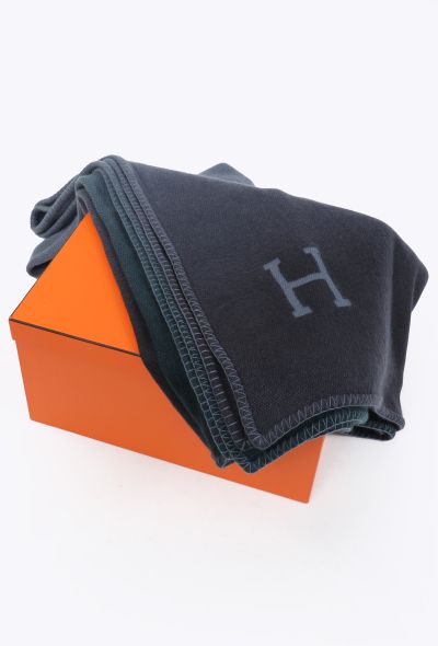 Hermès 2025 Ombré Hand-made 'Yack'n'Dye' Blanket - 1