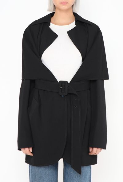 Maison Margiela 2009 Belted Trench Cape - 1