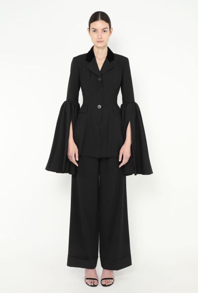 Loewe 2019 Tailored Bell-Sleeve Blazer - 1 Loewe 2019 Tailored Bell-Sleeve Blazer - 1