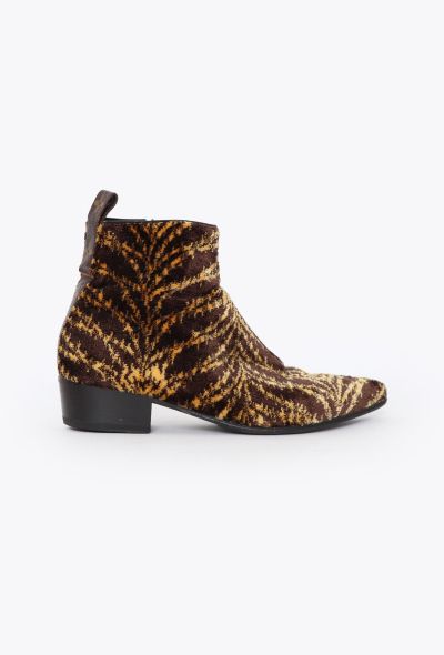 Louis Vuitton Pre-Fall 2015 Terrycloth Monogram Boots - 1 Louis Vuitton Pre-Fall 2015 Terrycloth Monogram Boots - 1