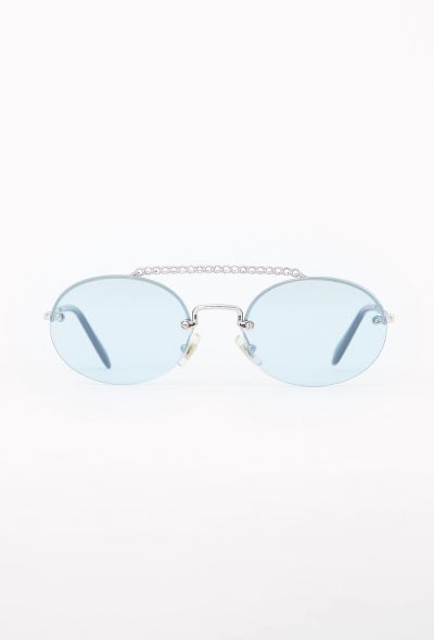 Miu Miu 2021 Oval Embellished Sunglasses - 1 Miu Miu 2021 Oval Embellished Sunglasses - 1