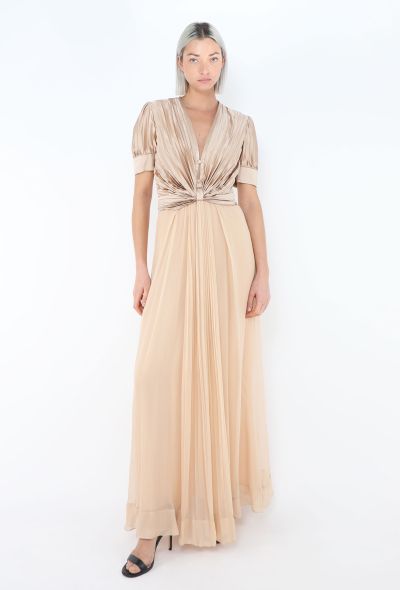 Givenchy 2014 Pleated Silk Gown - 2