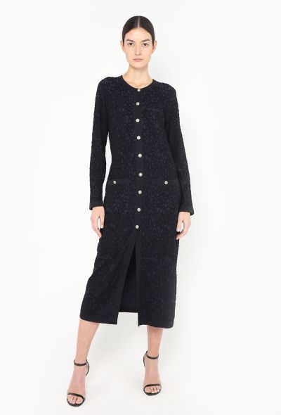 Chanel Resort 2021 Camélia Bouclé Cardigan - 1 Chanel Resort 2021 Camélia Bouclé Cardigan - 1