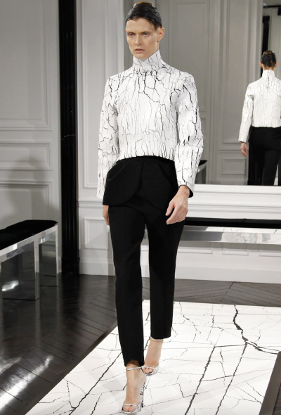 Balenciaga F/W 2013 Painted Turtleneck Sweater - 2