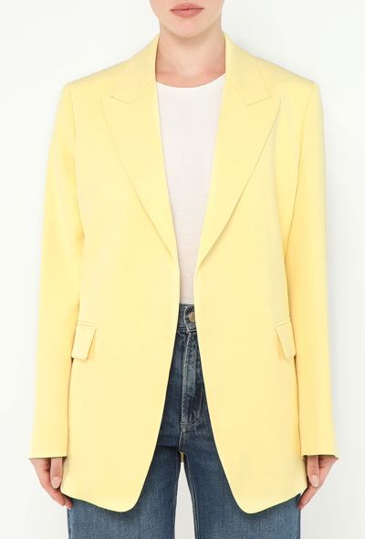 Chloé S/S 2022 Oversized Silk Blazer - 1