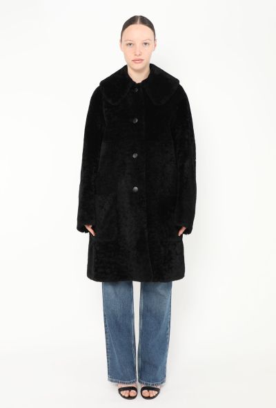 Alaïa 2023 Lambskin Shearling Coat - 1 Alaïa 2023 Lambskin Shearling Coat - 1