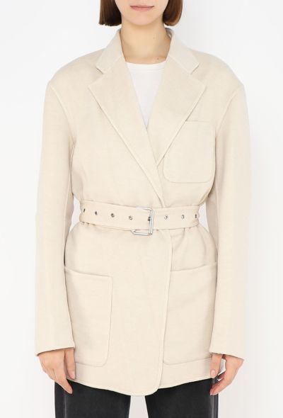 Céline 2016 Belted Cashmere Jacket - 1 Céline 2016 Belted Cashmere Jacket - 1