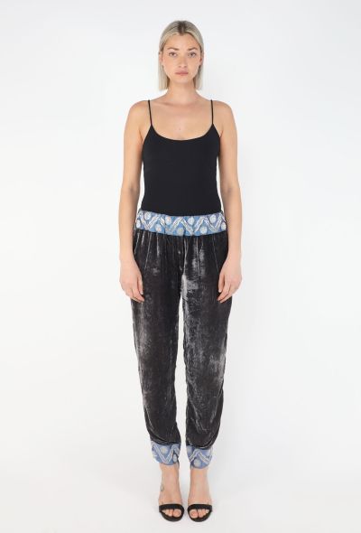 Voyage Velvet Trousers, 1990s - 2