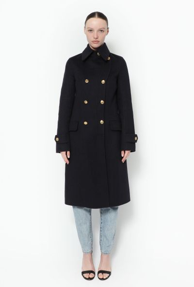                             2019 Double-Breasted Wool Coat - 2