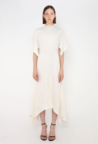 Loewe 2019 Silk Angel-Sleeve Dress - 2 Loewe 2019 Silk Angel-Sleeve Dress - 2