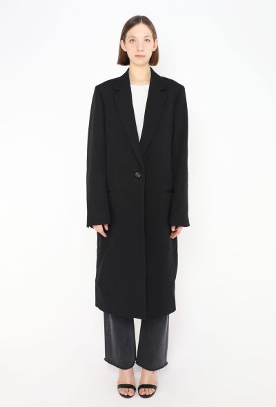Toteme 2025 Grain de Poudre Tailored Coat - 1 Toteme 2025 Grain de Poudre Tailored Coat - 1