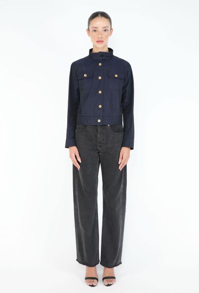 Saint Laurent '70s Flannel-lined Harrington Jacket - 1