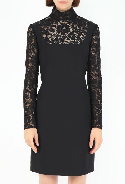 Valentino 2022 Raschell Lace Sheath Dress - 2