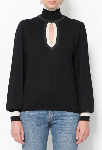Chanel Cashmere Turtleneck Sweater - 1