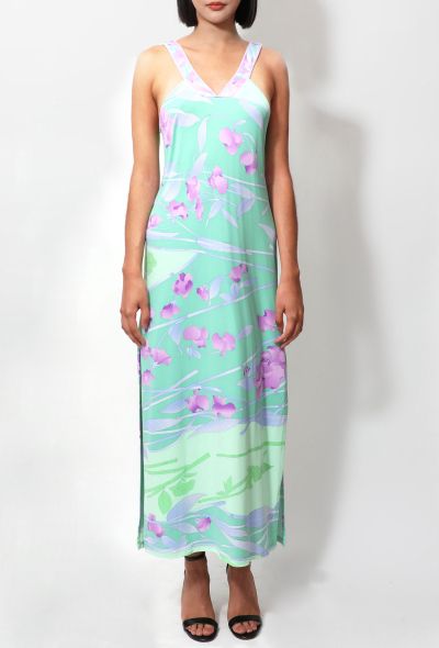                                         Floral Print Slip Dress-2