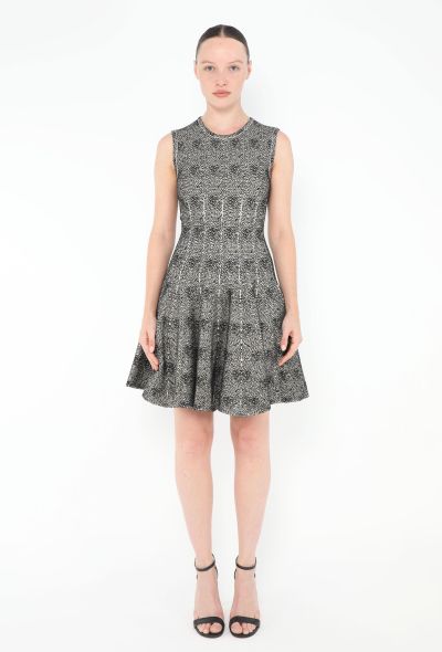 Alaïa 2013 Dotted Bouclé Skater Dress - 1 Alaïa 2013 Dotted Bouclé Skater Dress - 1