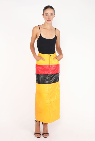 Junya Watanabe Color-Block Padded Skirt, F/W 2004 - 1