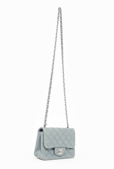 Chanel Blue Classic Mini Timeless Bag - 2