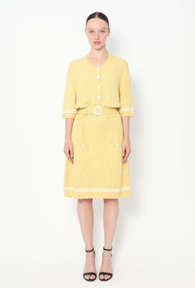 Chanel 2022 Belted Bouclé Tennis Dress - 1 Chanel 2022 Belted Bouclé Tennis Dress - 1