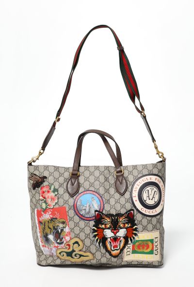 Gucci Courrier GG Supreme Tote Bag - 1